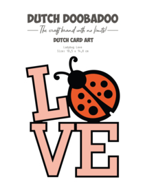 Dutch Doobadoo  CardArt - Ladybug Love A5 - 470.784.212