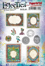 Paperartsy - E³ Gwen Lafleur 49 (A5 set, trimmed, on EZ)