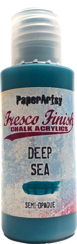 Fresco Finish - Deep sea - FF198 -Tracy Scott - PaperArtsy