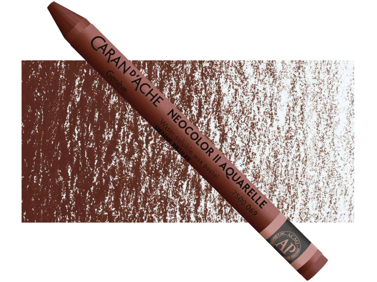 Caran d’ache - neocolor II – 069 Burnt sienna -  0318917069