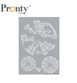 Pronty - Stencil Broken Circles A5 - 470.806.083