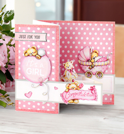 Katy Sue Designs - White Side Pop Up Cards & Envelopes