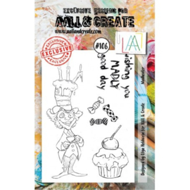 AALL & Create A7 clear stamp #106 -Mad heater