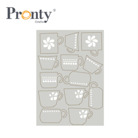 Pronty Chipboard Cup of coffee A5 - 492.001.063