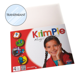 Collall Krimpie - Magic Plastic transparant 4 Vellen COLKPTR4