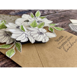 Florileges design - Houten Stempel duo delicat 