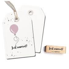 Cats on Appletrees - 2395 - Stempel - just married op=op