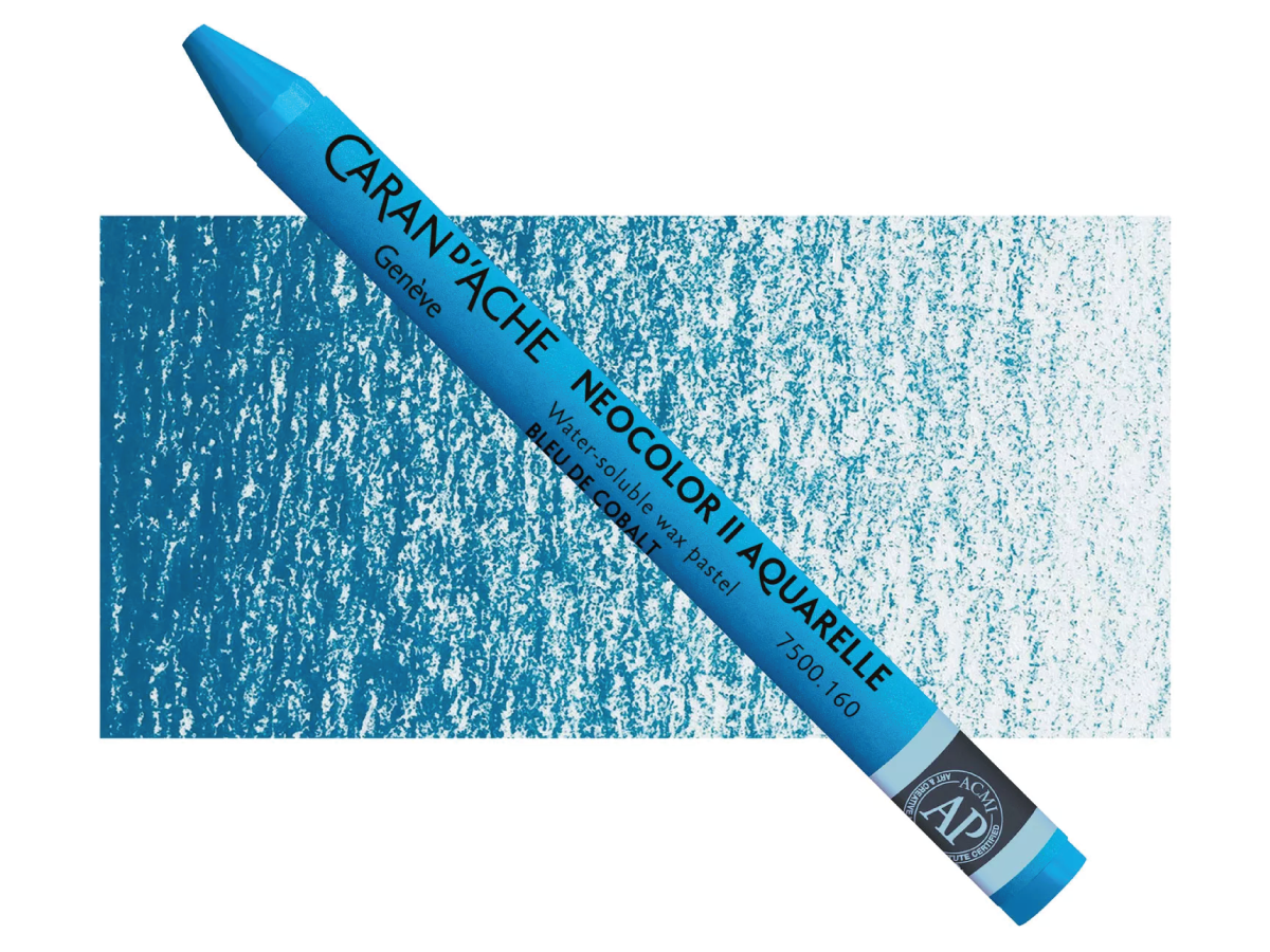 Caran d’ache - neocolor II – 160 Cobalt Blue - 0318917160