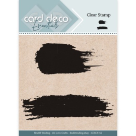 Card Deco Essentials - CDECS152 - Clear Stamps - Paint Streaks