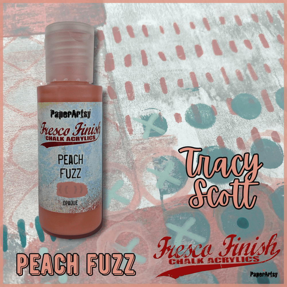 Fresco Finish - Peach Fuzz - FF238 - Tracy Scott - PaperArtsy