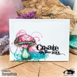 Visible image Grunge Flourish Stamp Set