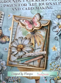 Crealies - Cardzz stansen no. 489, ATC envelop verticaal