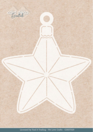 Stencil - Card Deco Essentials - Enchanting Star - A5 - CDEST029