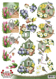 3D Knipvel - Amy Design - Spring - Garden CD10607