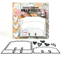 AALL & Create - #82 - MemoryDex Die-Cutting Die Set - Dotted Love