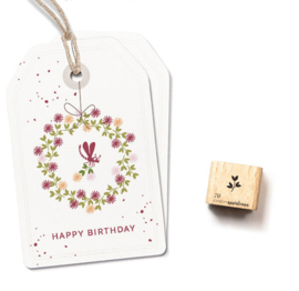 Cats on Appletrees - 28404 - Ministempel - Bloem 70