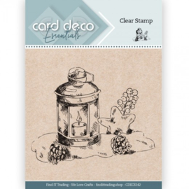 Card Deco Essentials - CDECS142 - Clear Stamps -  Lantern