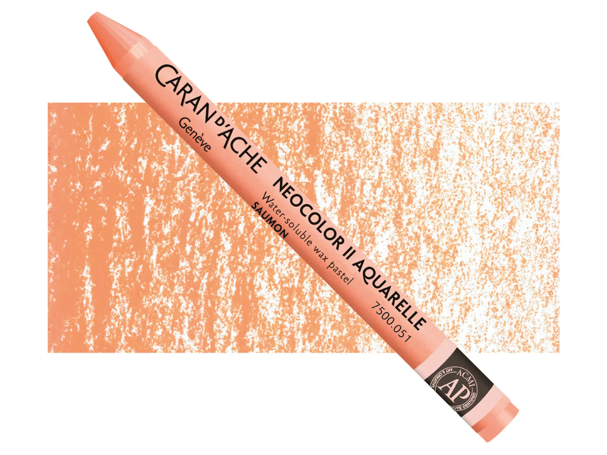 Caran d’ache - neocolor II – 051 Salmon - 0318917051