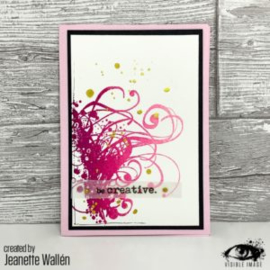 Visible image Grunge Flourish Stamp Set