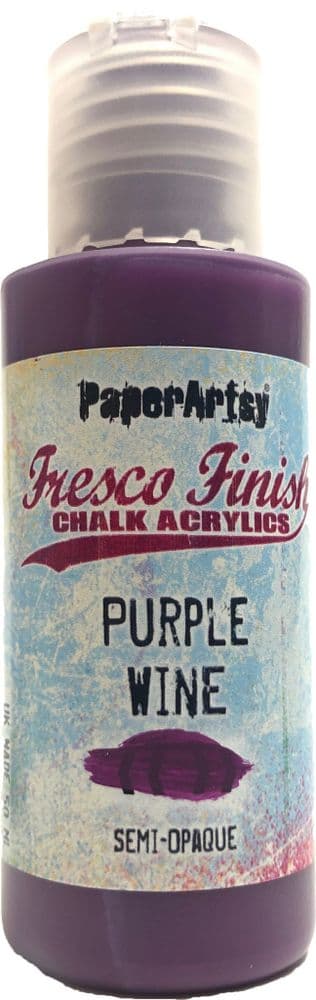 Fresco Finish - Purple Wine - FF202 -Tracy Scott - PaperArtsy