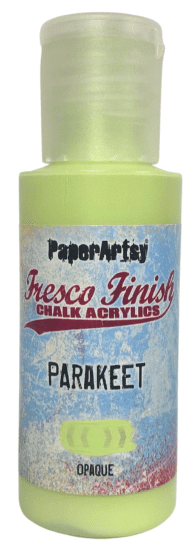 Fresco Finish - Parakeet - FF225 - Tracy Scott - PaperArtsy