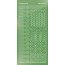 Hobbydots sticker - Mirror - Lime