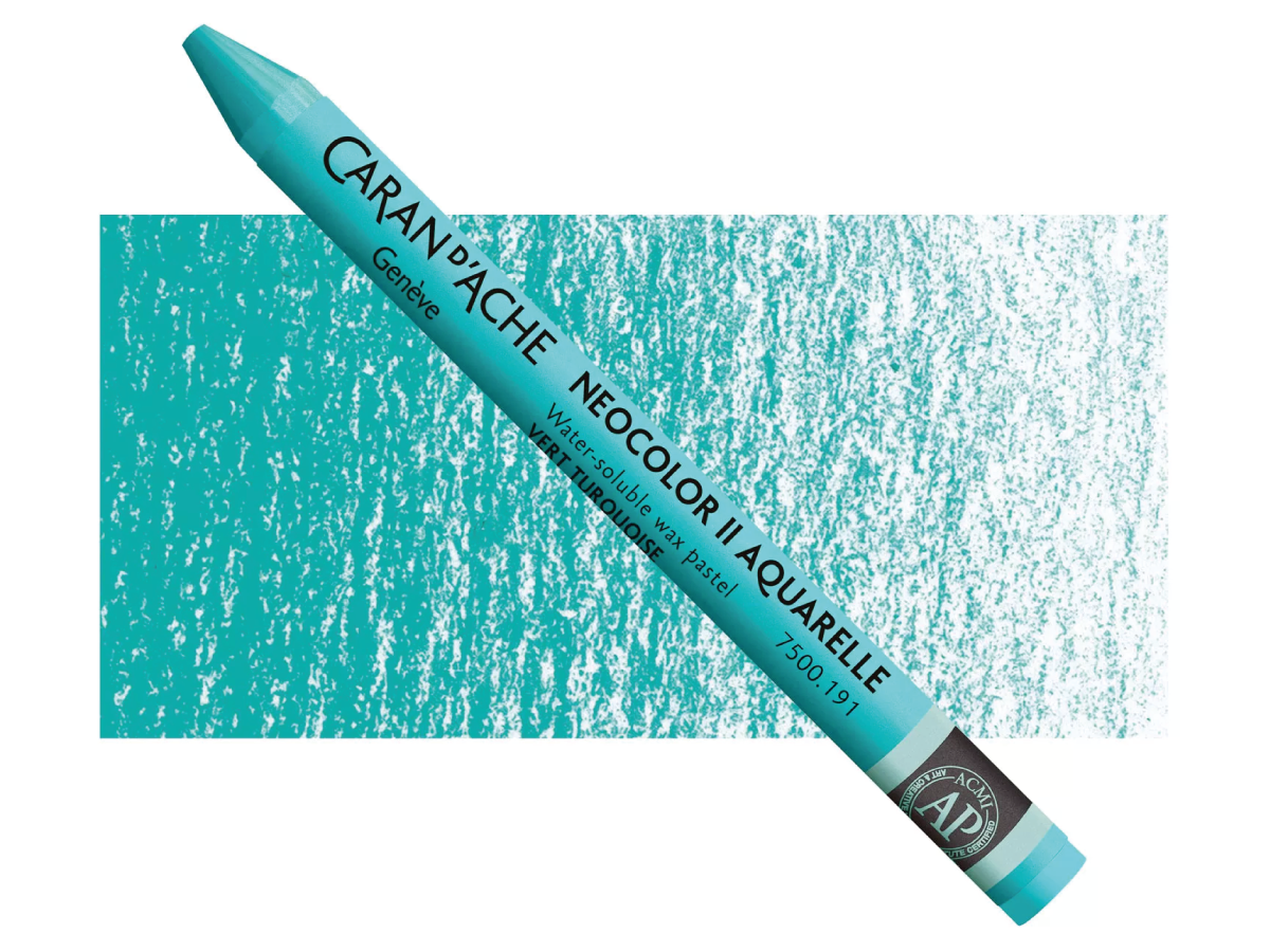 Caran d’ache - neocolor II – 191 Turquoise Green - 0318917191