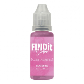 FindIt Color Oxide Ink Refill – Magenta - FITCOIR011