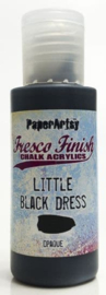 Fresco Finish - Little Black Dress - FF19 - PaperArtsy