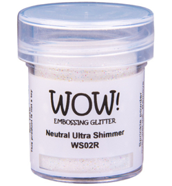 Wow! - WS02R - Embossing Powder - Regular - Embossing Glitters - Neutral Ultra Shimmer