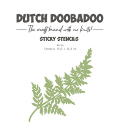 Dutch Doobadoo Sticker stencil Fern - 477.927.001