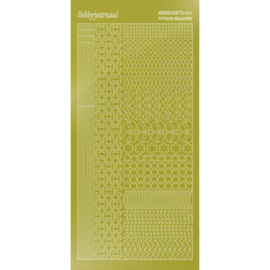 Hobbydots sticker - Mirror - Yellow