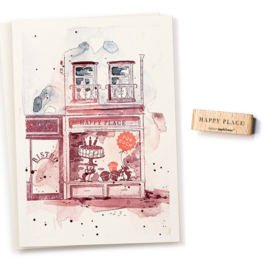 Cats on Appletrees - 28438 - Stempel - Happy place