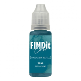 FindIt Color - Oxide Ink Refill - Teal - FITCOIR040