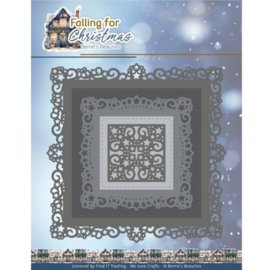 Dies - Berries Beauties - Falling for Christmas - Falling Square Frame - BBD10025