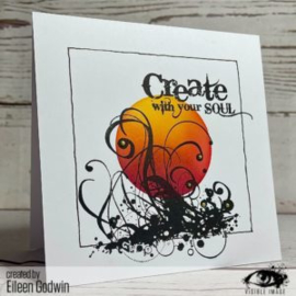 Visible image Grunge Flourish Stamp Set