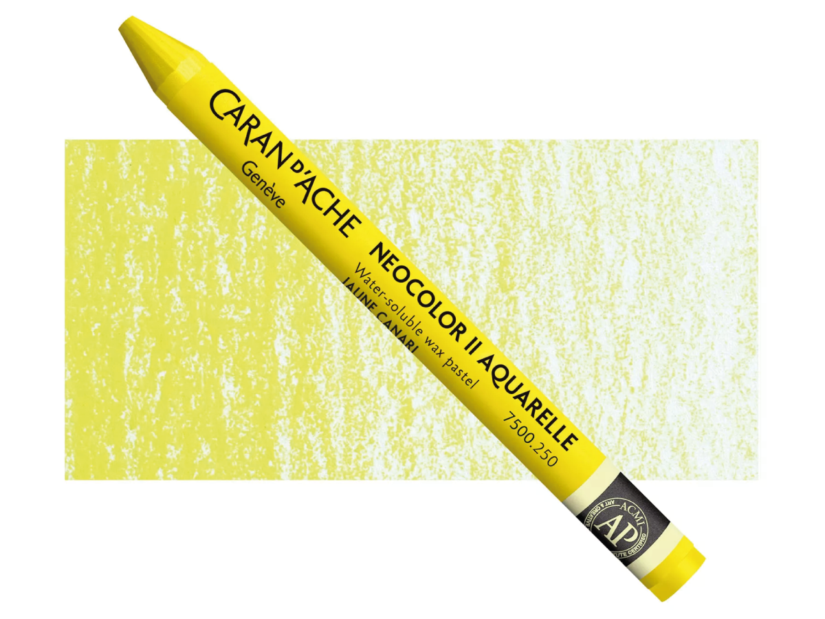 Caran d’ache - neocolor II – 250 Canary Yellow - 0318917250