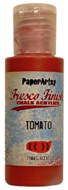 Fresco Finish - Tomato - FF229 - Seth Apter - PaperArtsy
