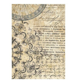 Stamperia - Rice Paper Achtergronden A6 Selectie – Gardens of Time - DFSAK6053