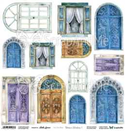 Scrap And Me - Doors & Windows 1 - knipvel -30.5x30.5 cm
