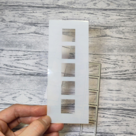 Gummiapan - Stencil for "Stamp Border"