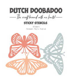 Dutch Doobadoo Sticker stencil Butterfly - 477.927.002