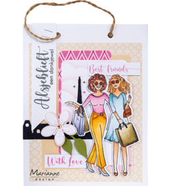 Marianne Design - Clear Stamps & dies, Friends - CS1094
