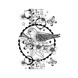 Crafty Individuals CI-515 - 'Nesting Instinct' Unmounted Rubber Stamps