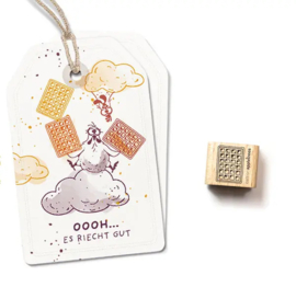 Cats on Appletrees - 28255 - Ministempel belgische Waffel