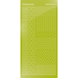 Hobbydots sticker - Mirror - Leaf Green - STDM12N