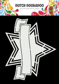 Dutch Doobadoo Shape Art Banner ster 470.784.041 175x145mm