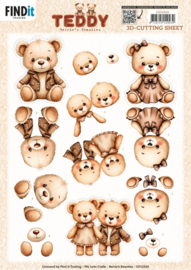 3D Cutting Sheet - Berries Beauties - Teddy - Together - CD12324