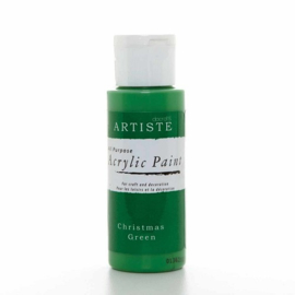 Docrafts - Acrylic Paint (2oz) - Christmas Green