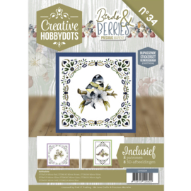 Creative Hobbydots 34 - Precious Marieke - Birds and Berries - CH10034